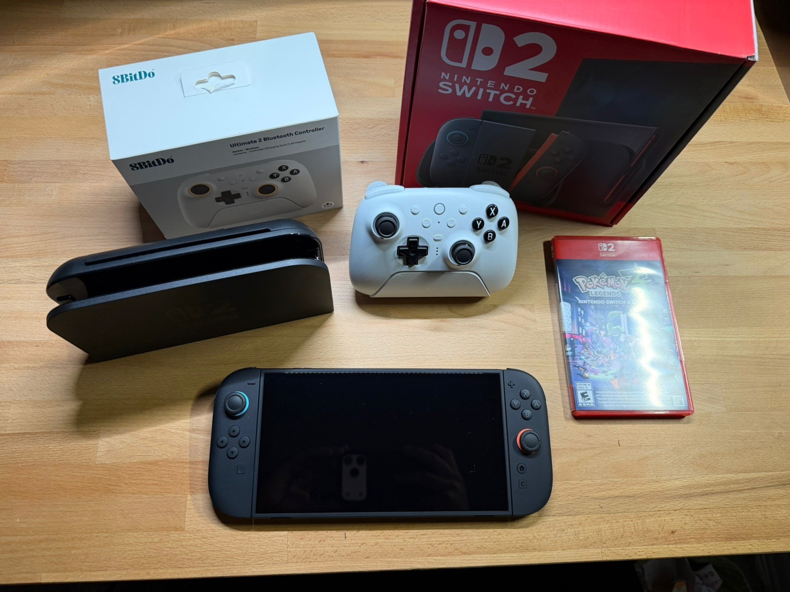 Nintendo Switch 2 Bundle — 8BitDo Ultimate 2 + Pokémon — photo 1